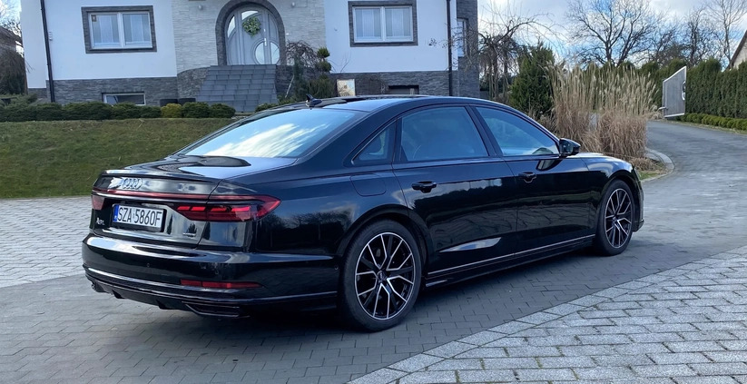 Audi A8 cena 266000 przebieg: 84263, rok produkcji 2020 z Wolbrom małe 37